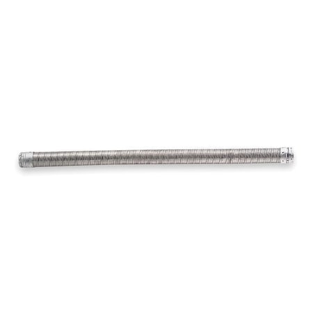 Ameri-Vent 4FC5 - Flexible Pipe Section,4" Dia.,5 ft. L