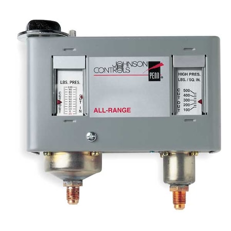 Johnson Controls P170LB-1C - Dual Pressure Control, Differential,SPST