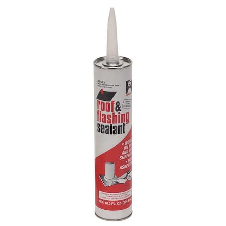 Hercules 25403 - Roof Flashing Sealant,Black,10.3 oz