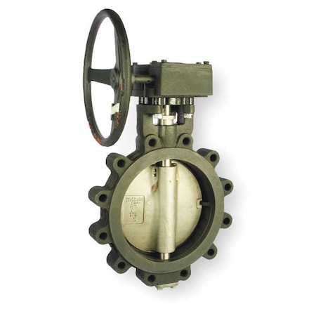 Milwaukee Valve HP1LCS4213 12" - Butterfly Valve,Lug,12 In.,Carbon Steel