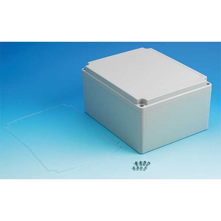 Box Enclosures BEN-92P - Electrical Enclosures, 9.84 in H, 5.12 in D, 7.9 in W, 4, Polycarbonate