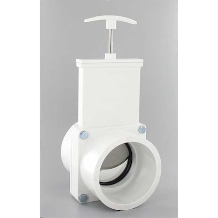 Valterra 4308GR - Gate Valve,Class 125,3 In.,PVC