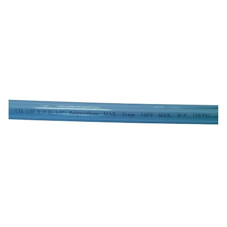 4HL91 - Tubing,1/2 In OD,Polyurethane,100 Ft
