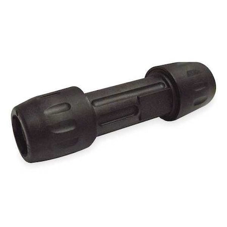 Transair 6606 40 00US - Union Connector, Polyamide, Black