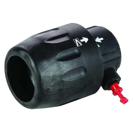 Transair 6625 25 00 - End Cap, Polyamide, Black