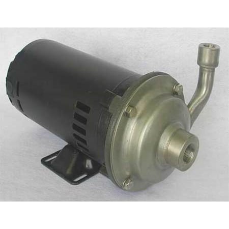 Dayton 4JMV6 - Cntrfug Pmp,304 SStl,3 P,3/4in,3/4hp,58gpm