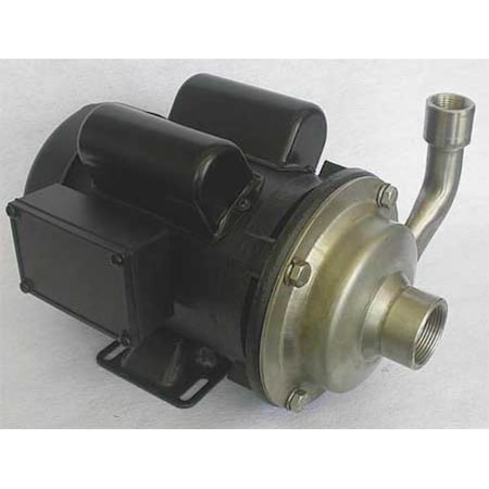 Dayton 4JMW9 - Cntrfug Pmp,304 SStl,1 P,3/4in,3/4hp,58gpm