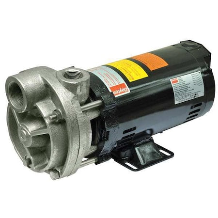 Dayton 4JPF6 - Turbine Pump, 3/4 HP, 3 Ph, 2.5/1.2 Amp