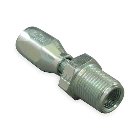 Eaton Aeroquip 190276-4S - Hydraulic Hose Fitting,7/16"-24,(F)Flare