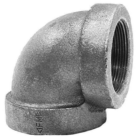 Anvil 0300012002 - 90 Degree Elbow 90 Degree Elbow, 1/2" x 1/4" Pipe, FNPT, Cast Iron, Class 125