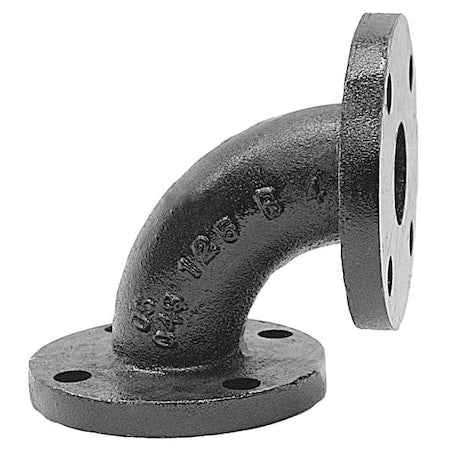 Anvil 0306000605 - 90 Degree Elbow 90 Degree Elbow, 2-1/2" Pipe, Flanged, Cast Iron, Class 125