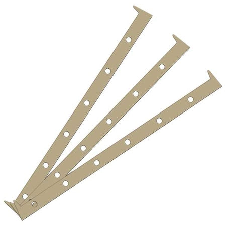 Exair 110348SS - Shim Set,Stainless Steel,For 4 LCF6,PK3