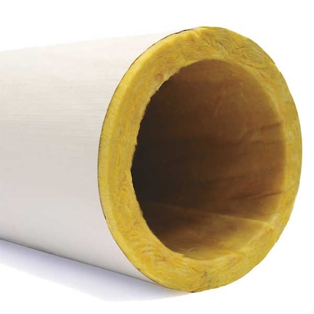 Owens Corning 722568 - Pipe Insulation, 3 ft. L, Fiberglass, 2 in Wall