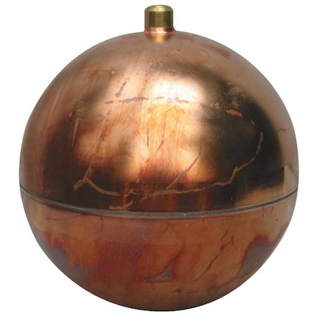Naugatuck GRC6023RA - Float Ball,Round,Copper,6 In