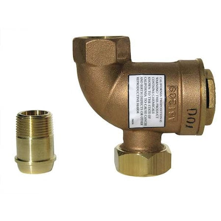 Bell & Gossett 17C-S-3-25 - Steam Trap,25 psi,Brass,3/4 in,2 Ports