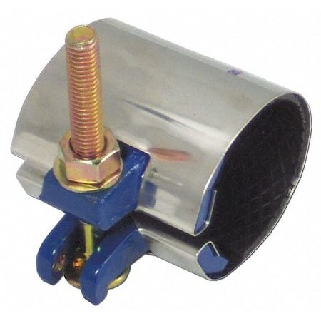Smith-Blair 245-00066303000 - Repair Clamp,6 5/8"Max OD,Partial Cov,3"L