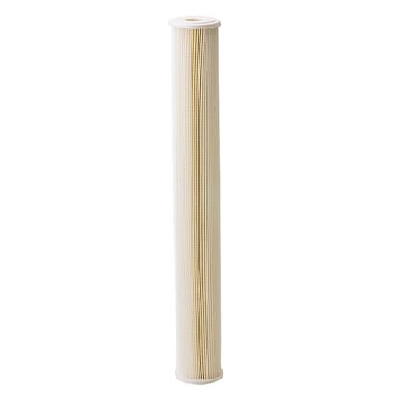 255486-75 - Pleated Filter Cartridge, 10 gpm, 5 Micron, 2-7/8" O.D., 20 in H