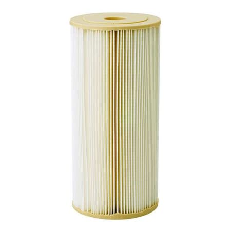 SCEM121 - Pleated Filter Cartridge, 20 gpm, 1 Micron, 4-1/2" O.D., 9 3/4 in H