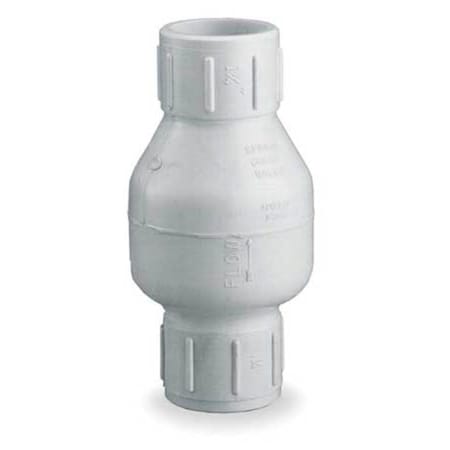 Dayton 4RG75 - Spring Check Valve,7.9375 in Overall L