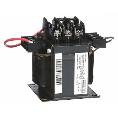 Square D 9070TF500D1 - Control Transformer, 500 VA, Not Rated, 120 V AC, 240/480 V AC