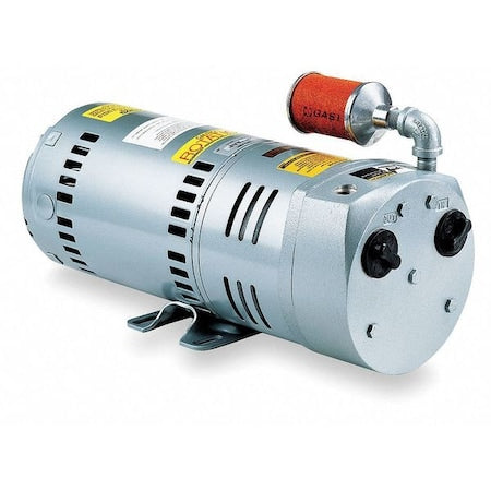 Gast 1423-103Q-G626X - Compressor/Vacuum Pump, 1 hp, 1 Phase