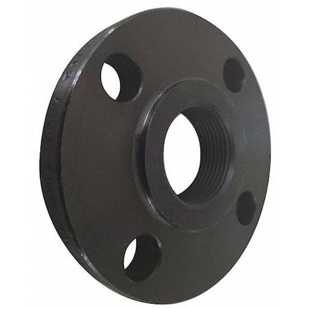 FLCS1RFTHD010 - Flange Threaded Flange, 1" Pipe, NPT, Black Steel, Class 150