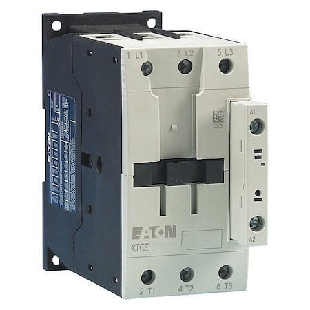 Eaton XTCE072D00TD - IEC Magnetic Contactor, No Auxiliary Contacts, 24 V DC, 3 P, Non-Reversing, Screw
