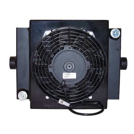 Akg D10-12 - Forced Air Oil Cooler, 12 VDC, 2-30 GPM, 0.08 HP