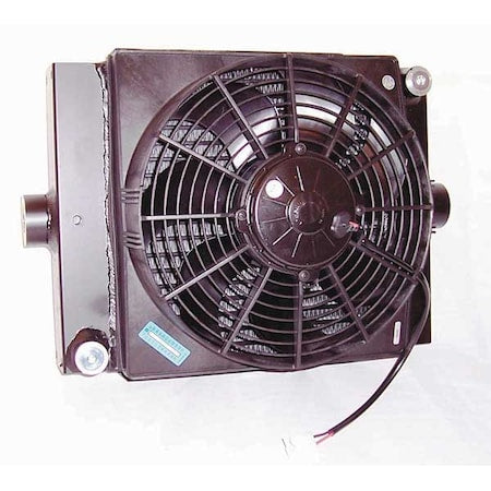 Akg D20-12 - Forced Air Oil Cooler,12 VDC,4 to 50 gpm