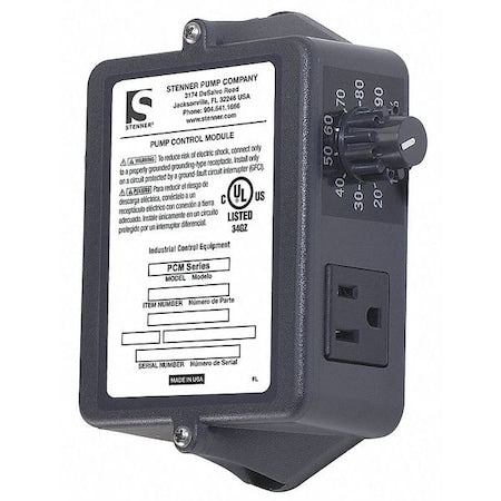 Stenner PCM5 - Pump Control Module,5s Pulse,Polycarbonate