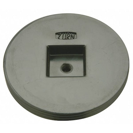 Zurn CO2490-A35 - Countersunk Cleanout Plug,3 1/2",ABS,Blk