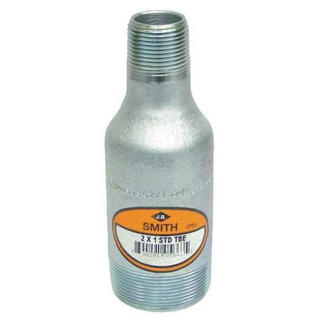0338001209 - Nipple Standard Concentric Swage Nipple, 1" Pipe, MNPT, Carbon Steel, Class STD