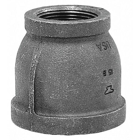 0810089607 - Reducer Coupling Reducer Coupling, 2" x 3/4" Pipe, FNPT, Malleable Iron, Class 150