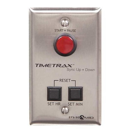 Pyramid CTPLATEKIT - 2-3/4" Digital Timer Controller Wall Clock, Silver
