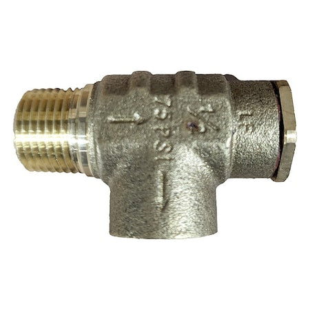 Campbell RV2N-LF - Nonadjustable Relief Valve,1/2 In,75 psi
