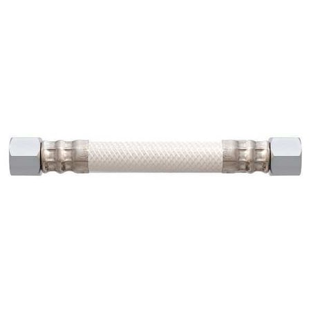 4YKA1 - Braided Connector,3/8 COMPx3/8 COMPx20 L
