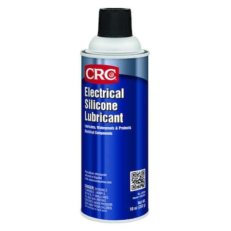 Crc 02094 - Dry Lubricant, 16 oz, Aerosol Spray Can, Silicone Base, 400 Degrees F Max Op Temp, H1, Colorless