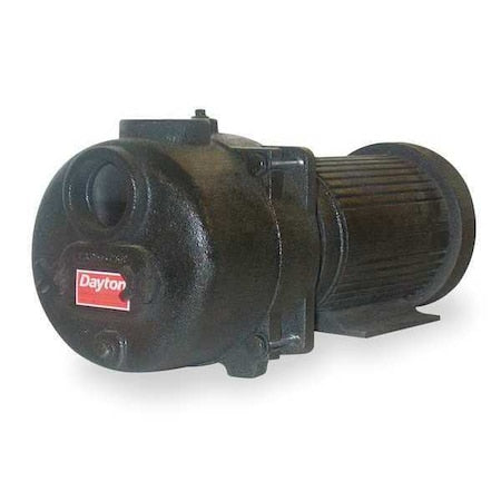 Dayton 12N808 - Trash Pump,10 hp, 230-460 V AC