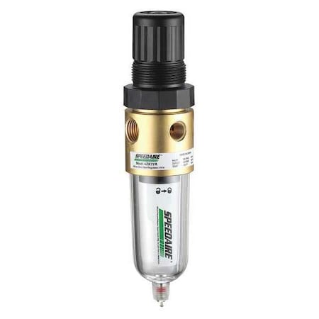 Speedaire 4ZK77 - Filter/Regulator,1/4in NPT w/Brass Body