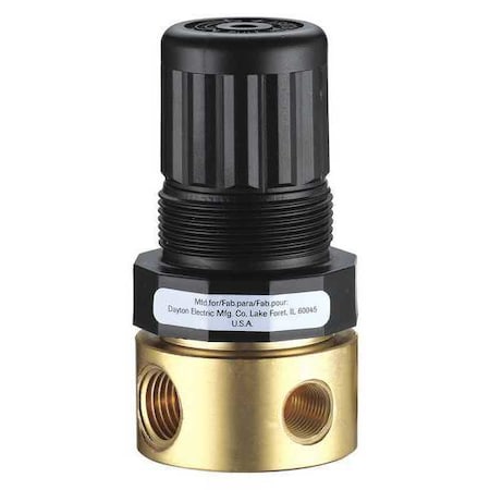 Speedaire 4ZM05 - Air Regulator,1/8 In. NPT,15 cfm,400 psi
