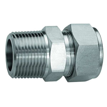 Ham-Let 768L-SS-6MM X 1/4 - 1/4" x 15/64" LET-LOK x MNPT SS Male Connector
