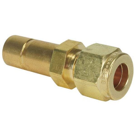 Parker 4TUR4-B - 1/4" A-LOK x Tube Stub Brass Tube End Reducer