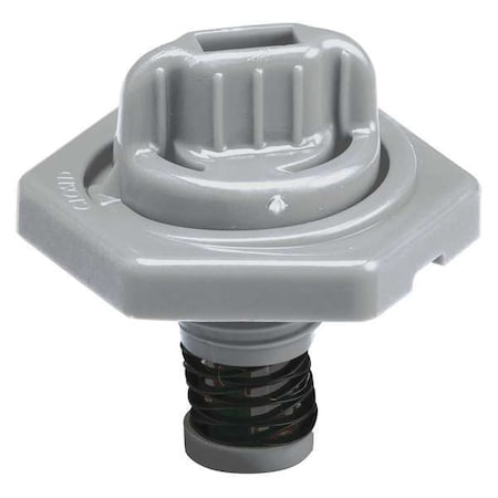Trico 24017 - Breather Vent,HDPE/PVC,1.50 in. H,Gray
