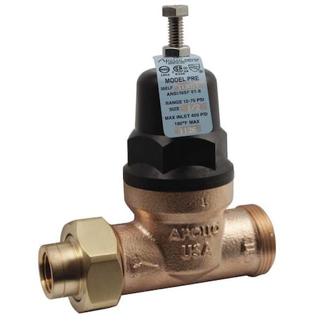 Apollo Valves 36ELF12301T - Water Pressure Reducing Valve,1/2 In.
