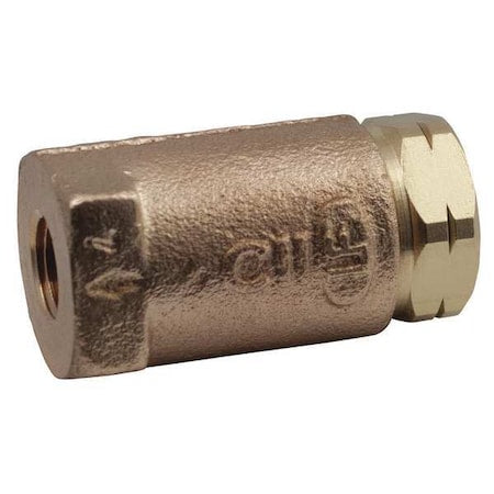 Apollo Valves 61LF10101 - 1/4" FNPT Lead Free Bronze Ball Cone Check Valve