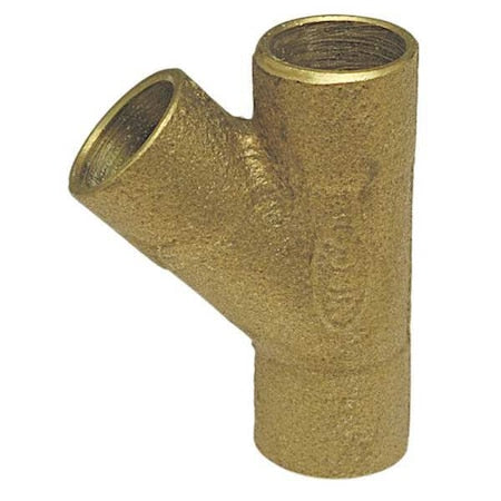 Nibco 749-LF 1 - Wye,45 Deg,1 In,Low-Lead Cast Bronze