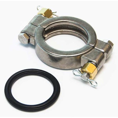 Guardian Equipment AP400-017-4R - Clamp Bolt, Clip and Tank Gasket, Stainless Steel, Silver, For Use With, Eyewash