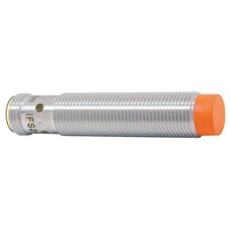 Ifm IFS261 - Cylindrical, Inductive Proximity Sensor, 12 mm Dia., Brass, M12, 3 Wires, Unshielded