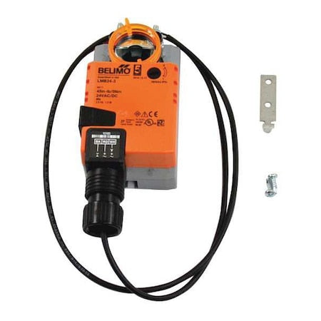 Belimo LMB24-3 - Non-Spring Rtrn Damper Actuator,24 VAC/DC