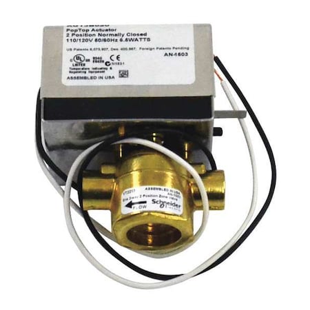 Erie VT2213G13B020 - Valve Body, 2 Way, 1/2 in.,with Actuator